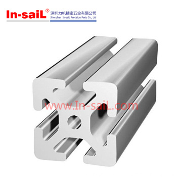 Four Side Slots Aluminum Extrusions